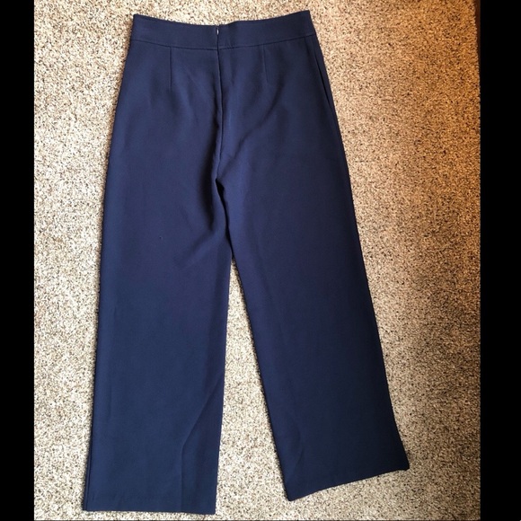 NWT Lucy Paris Diane Button Wide Leg Pants - Picture 5 of 9